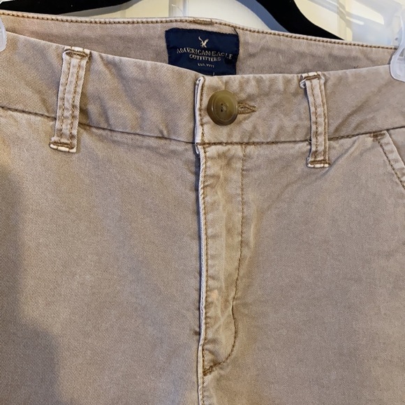 Skinny Low Rise Khaki Pants - Picture 4 of 9